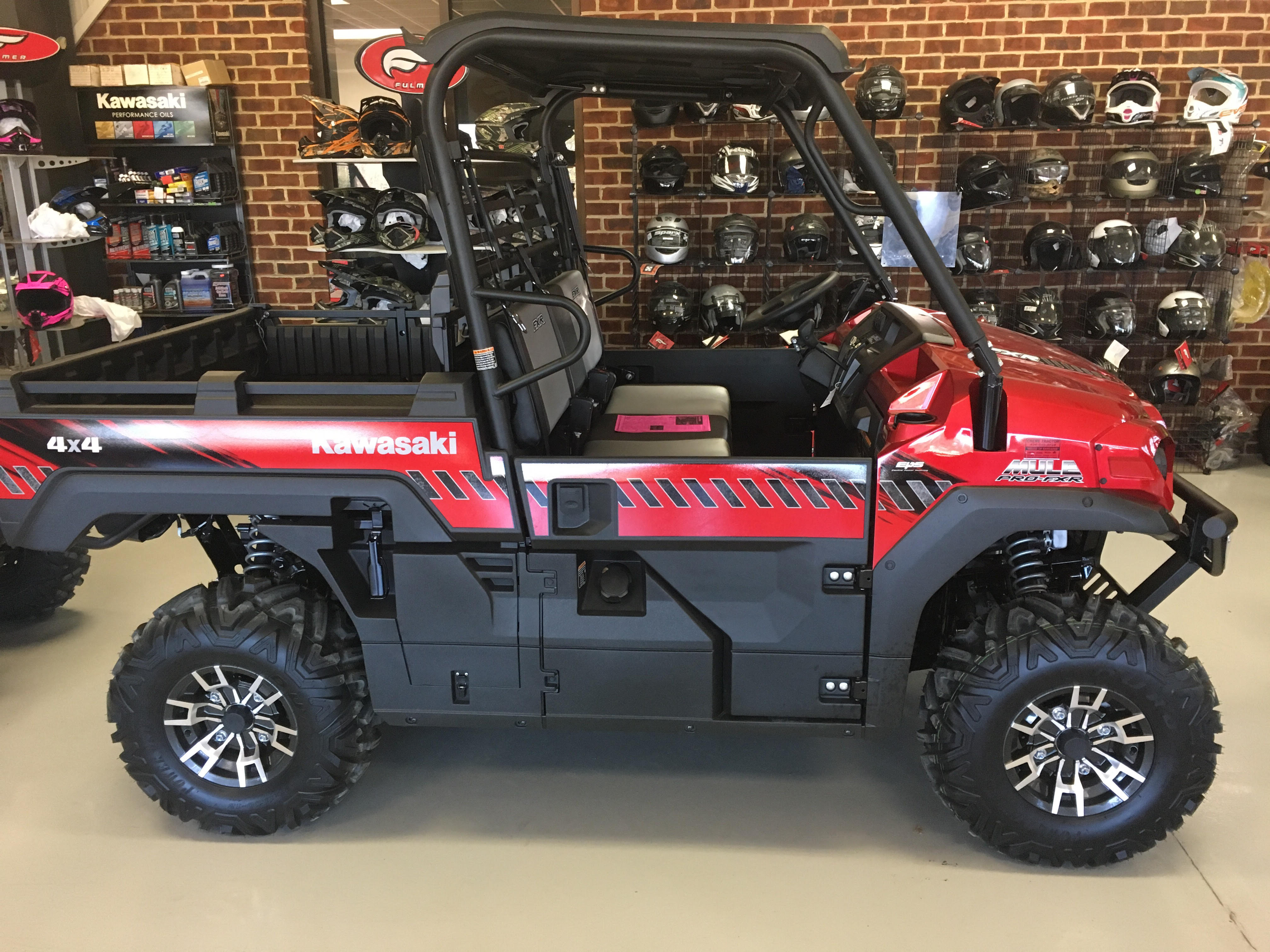 2018 Kawasaki Mule PROFXR™ Candy Persimmon Red
