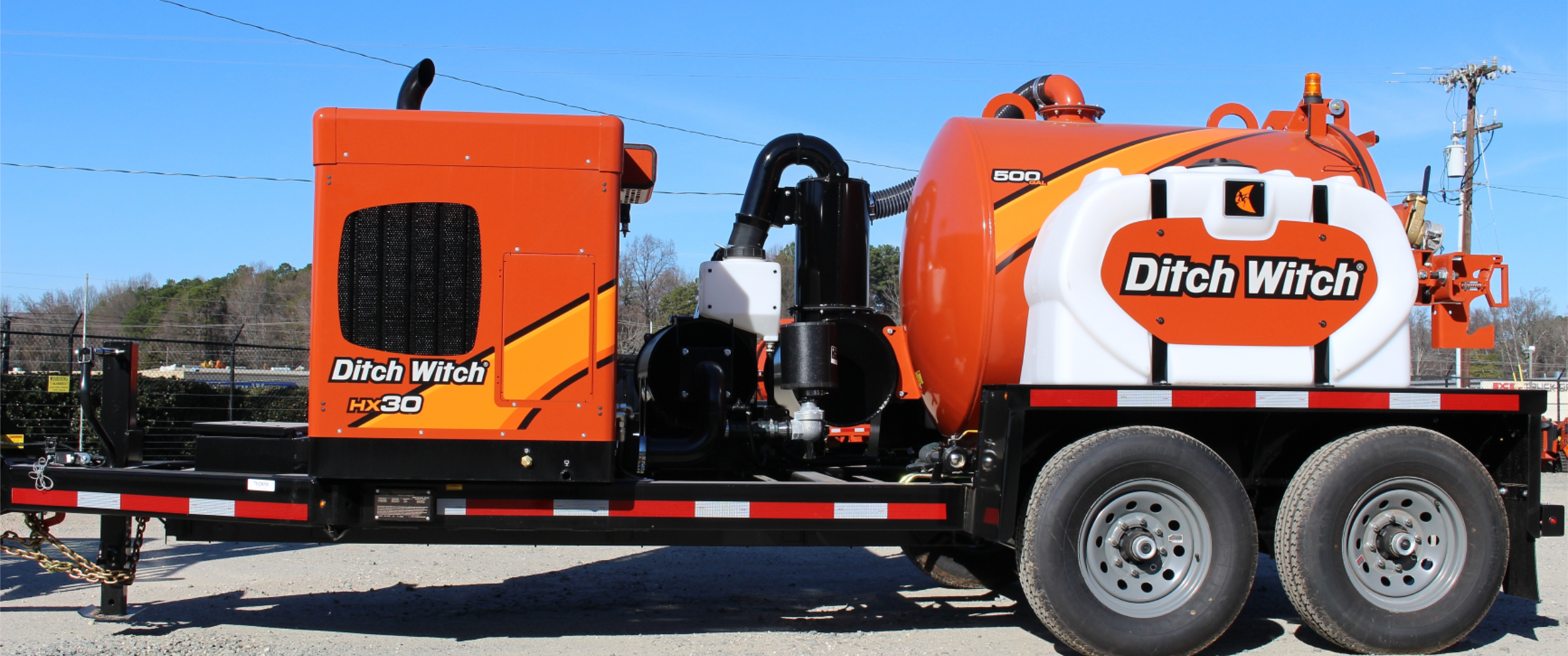 Ditch Witch HX30 Vacuum Excavator & VT14 Trailer in Charlotte, NC