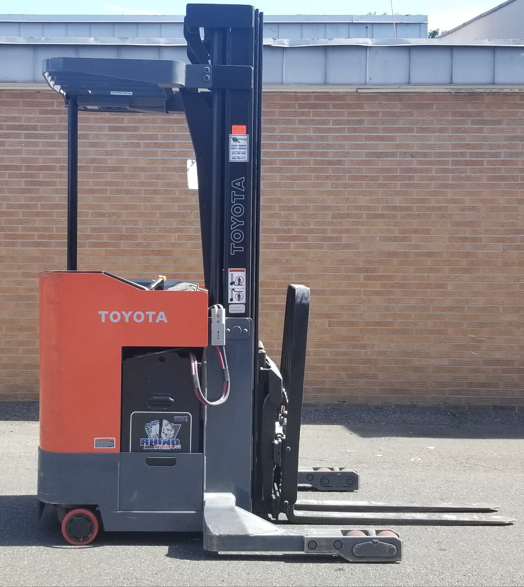 Used, 1999, Toyota Industrial Equipment, 6BR183M240, Forklifts / Lift Trucks