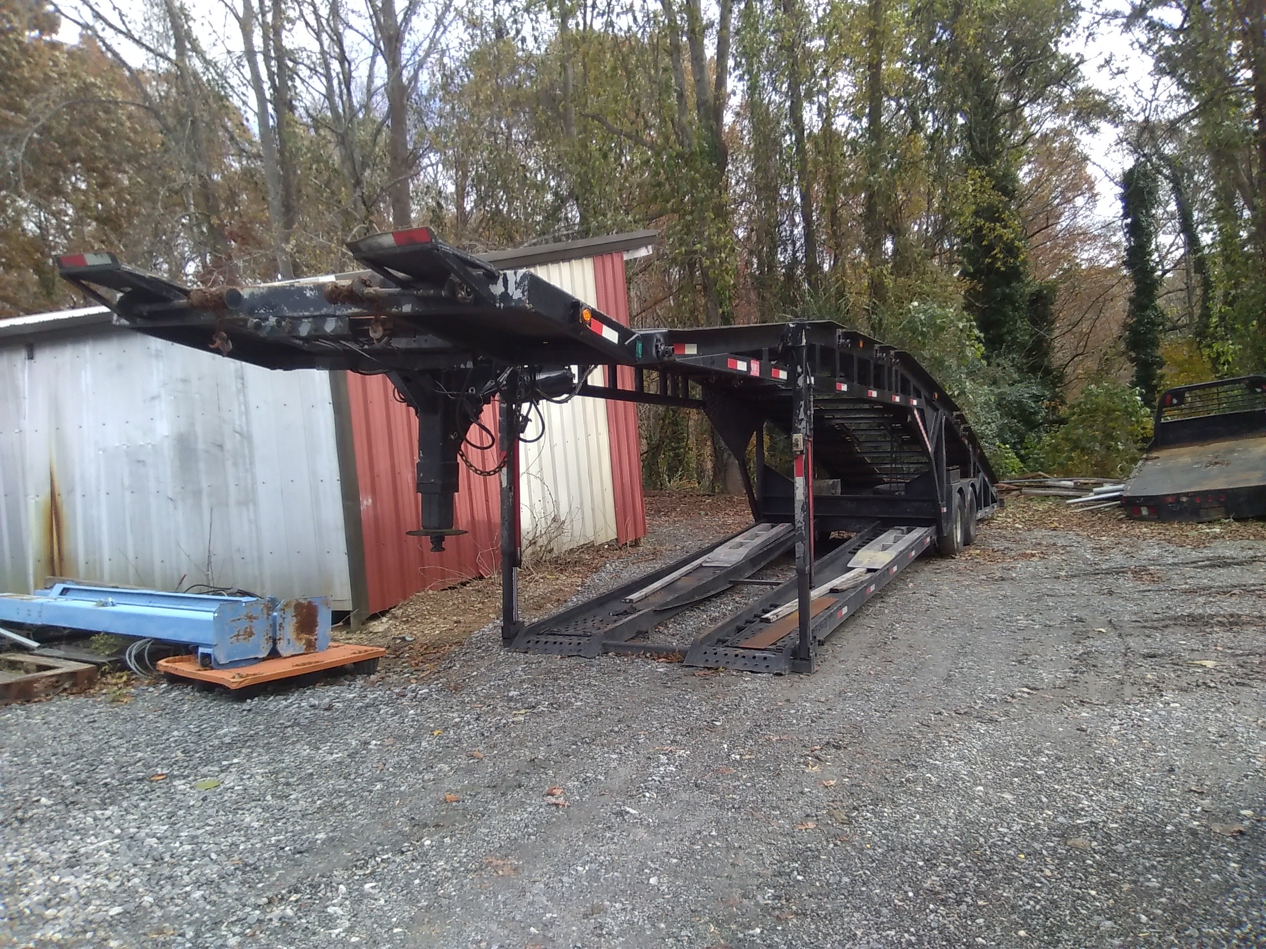 Used, 2002, Other, Wally Mo 4 Car Belly Load Hauler, Car Carrier Trailers