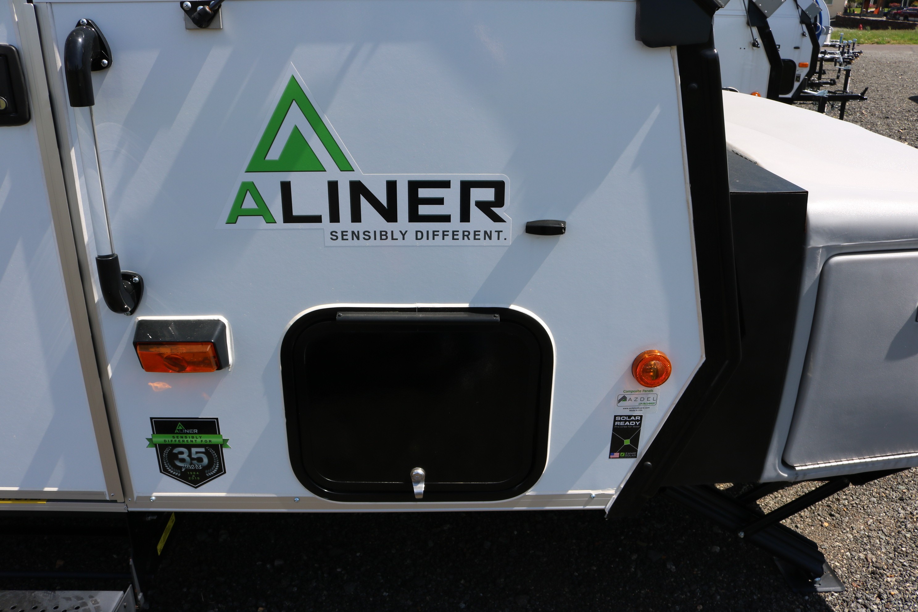 New 2019 Aliner Expedition Front And Rear Soft Dormers In Orange Va