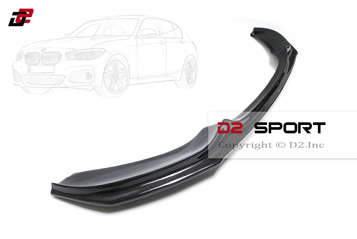 Carbon Fiber Akm Look Front Bumper Lip Spoiler Fits Bmw F20 1 Series Lci M Sport Ebay