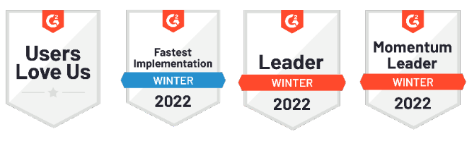 G2 Badges