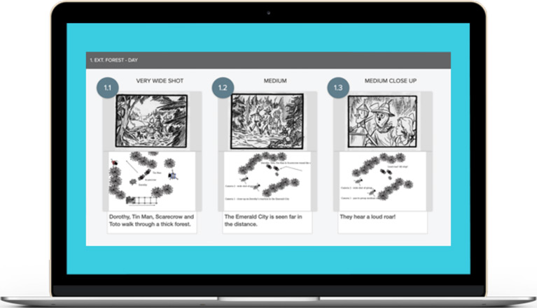 Celtx Studio Storyboard tools Celtx Studio Storyboard tools