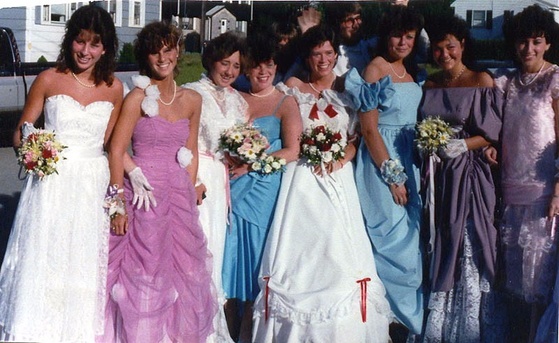 1980s Prom Dresses