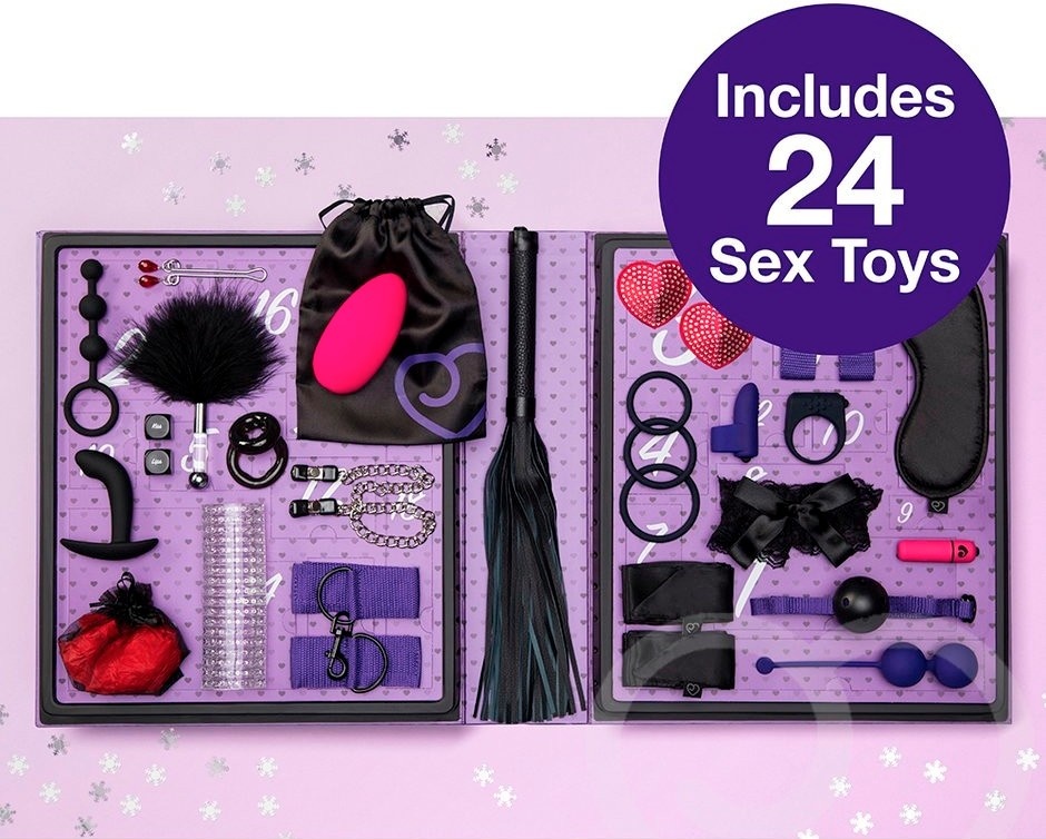 Lovehoney's advent calendar includes sex toys, bondage gear and