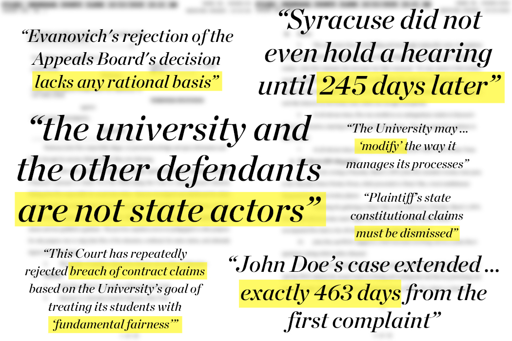 In conduct proceedings, SU gets to make the rules — and change them at will - Vimarsana News