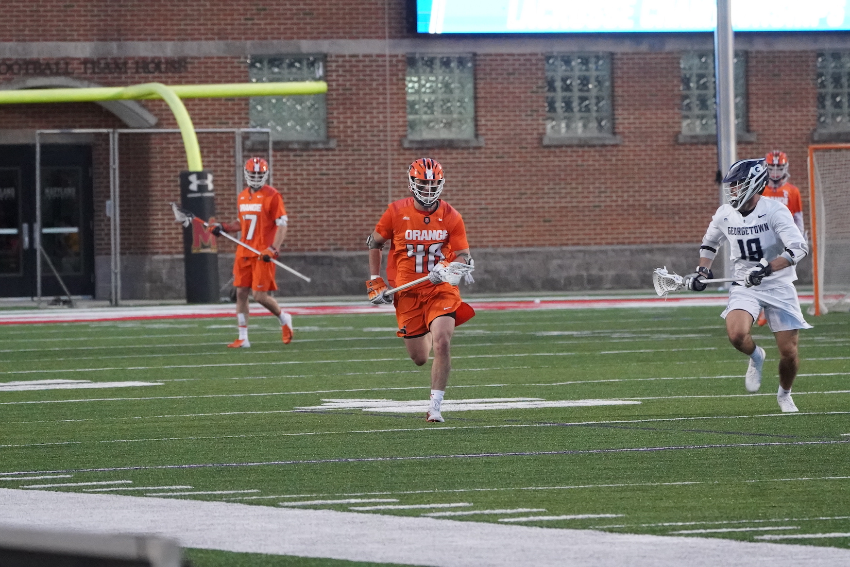 SU's had defensive issues all year. Georgetown revealed them 1-on-1. - Vimarsana News