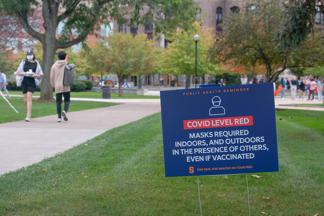 It's time for SU to switch out of the 'Red' mask wearing level - Vimarsana News