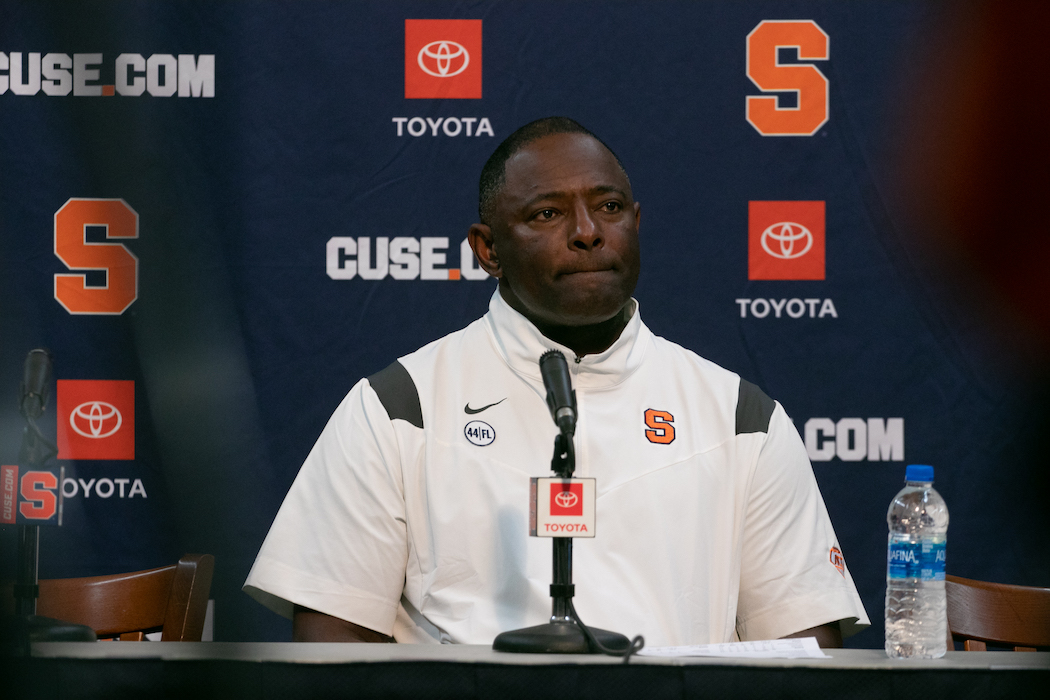 Dino Babers talks receivers, Virginia Tech miscues ahead of Boston College game - Vimarsana News