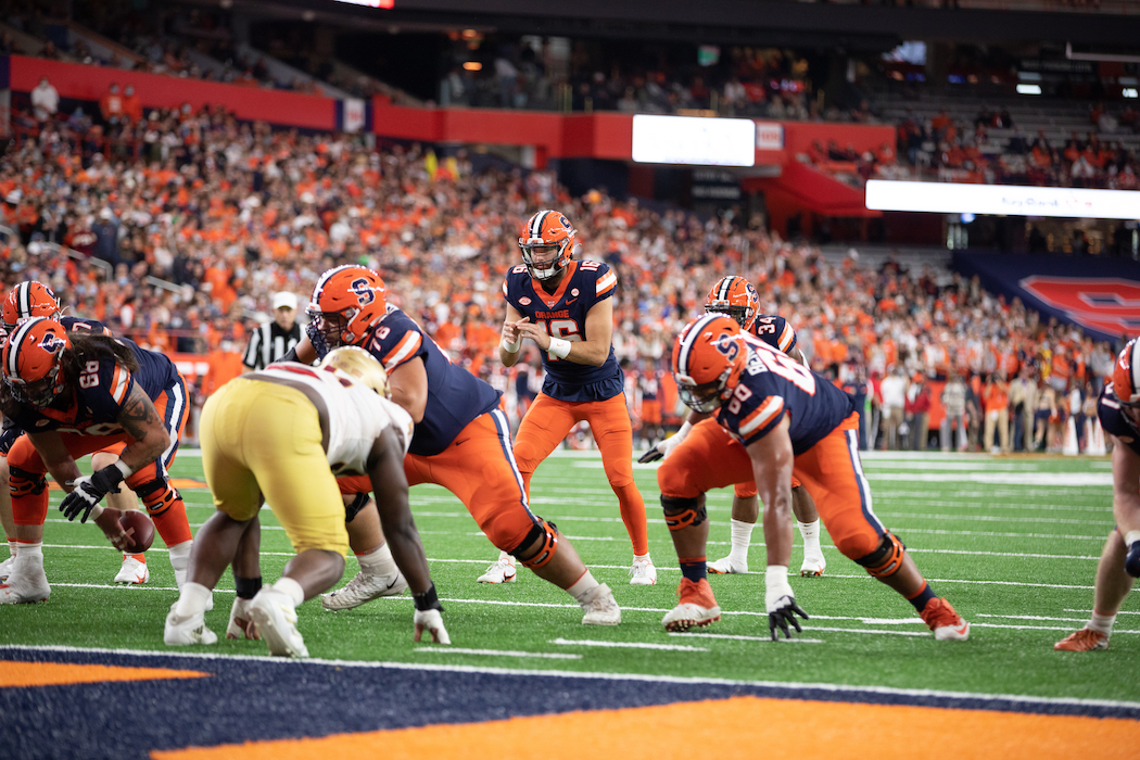 After scoreless 1st half, Syracuse's offense comes to life in 21-6 win over BC - Vimarsana News