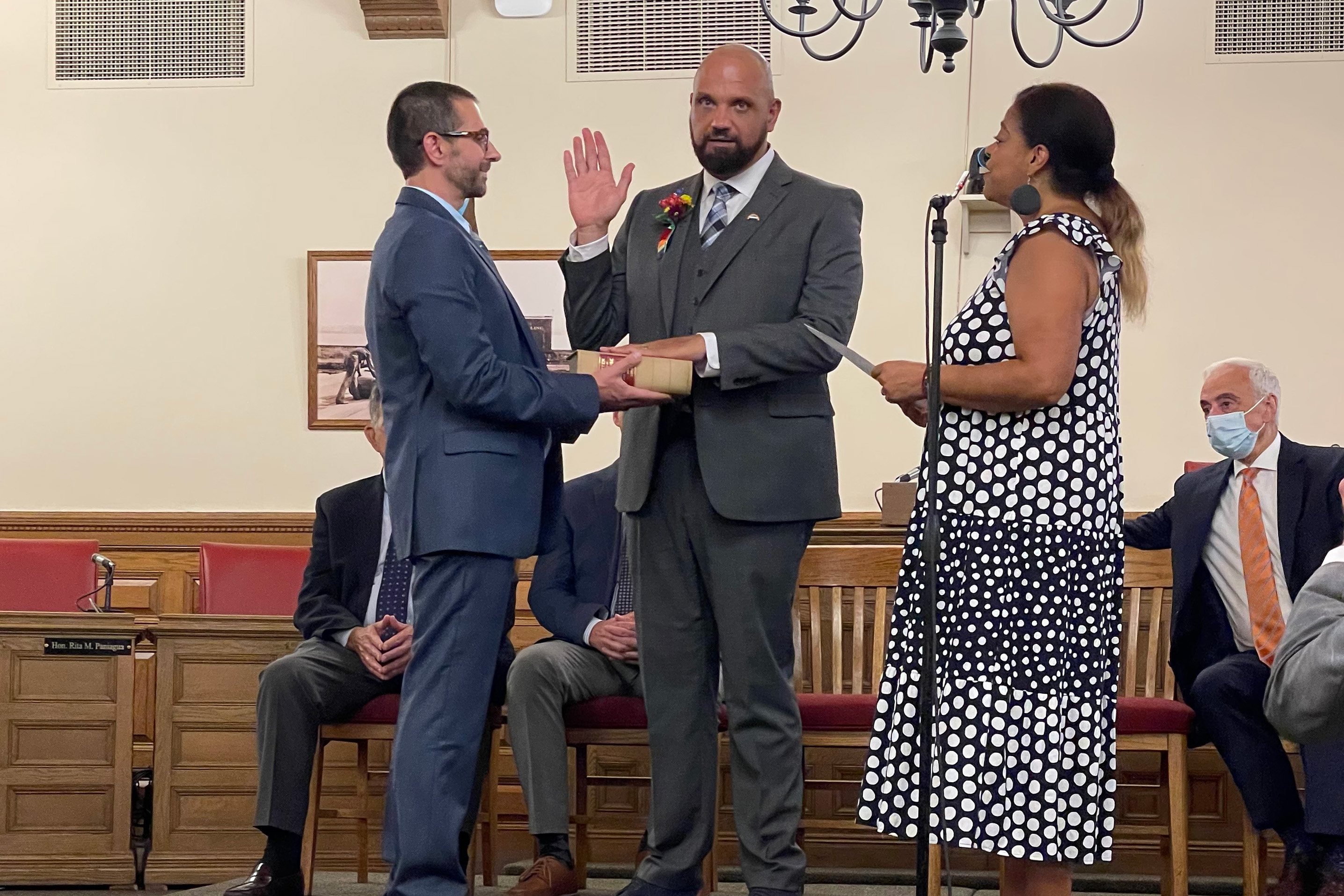Syracuse Common Council swears in 1st LGBTQ+ District Councilor Jimmy Monto - Vimarsana News