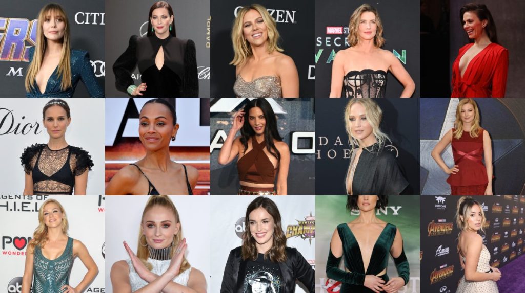 Las bellas de Marvel