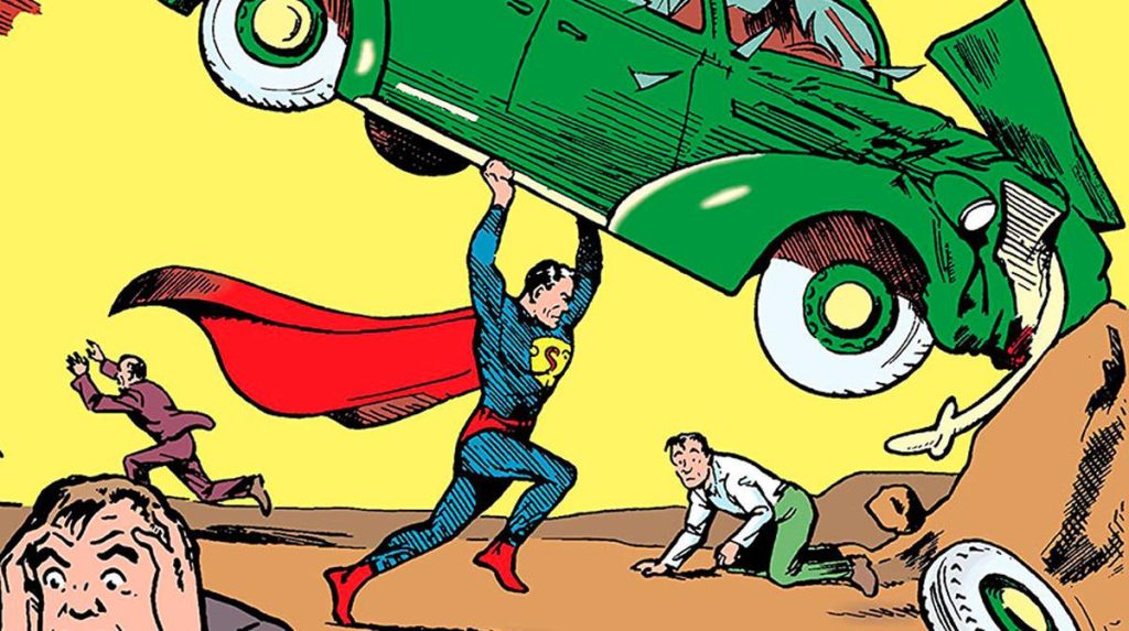 ¿Por qué Superman destroza un auto en Action Comics #1?