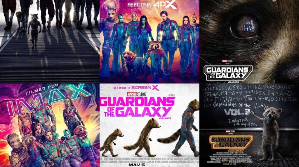 Guardians of the Galaxy Vol. 3 sorprende con nuevos posters exclusivos