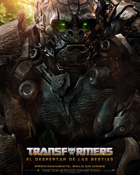 Autobots y Maximals se presentan en nuevos pósters de Transformers: Rise of the Beast