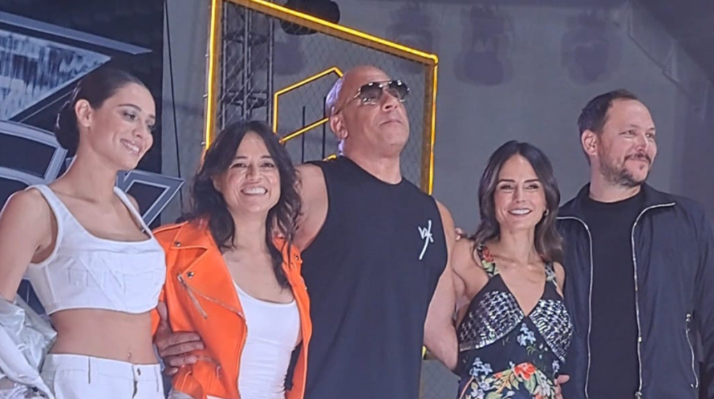 ¡Adrenalina al 100%! Así fue la visita de Vin Disel y el elenco de Fast X a México