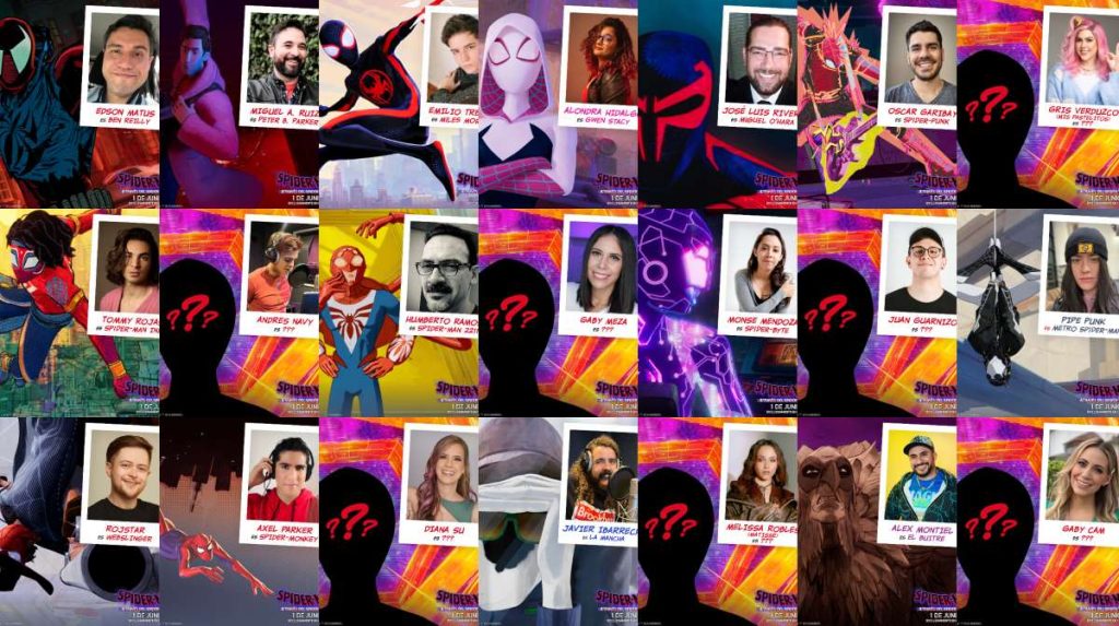 Actores vs Influencers: Una batalla donde el doblaje y el Spider-Verse son derrotados