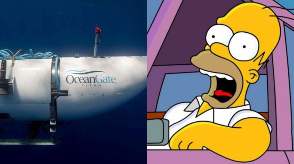 ¿Los Simpson predijeron la desaparición del submarino del Titanic?