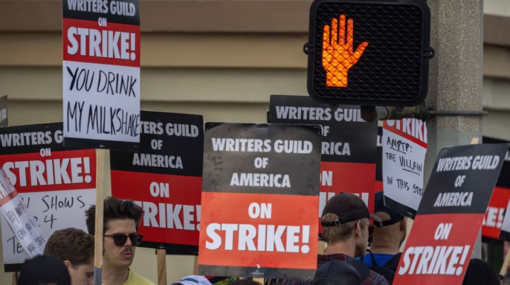 huelga de guionistas y actores