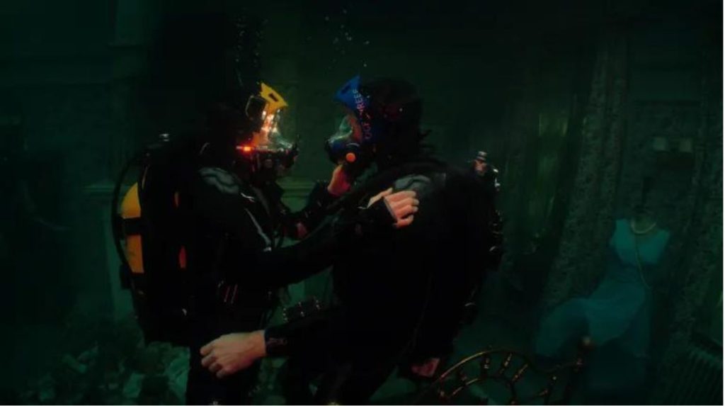 la casa bajo el agua