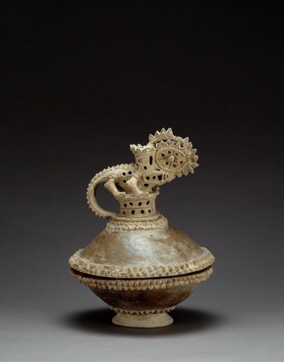 Incense Burner with Fantastic Crocodile | Denver Art Museum