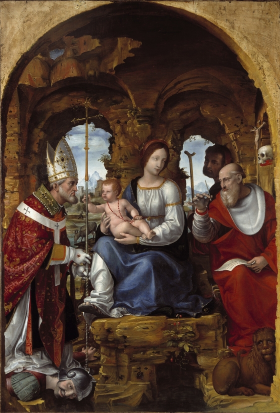 Madonna and Child with Saints