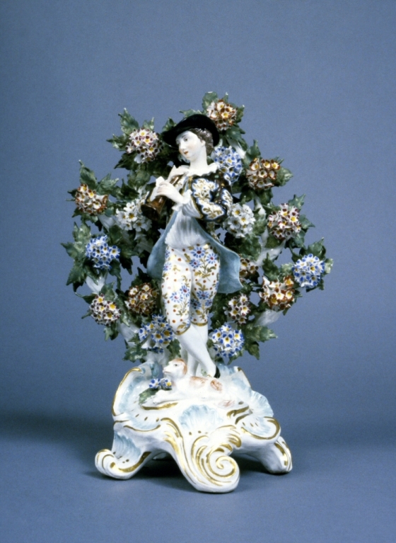 Shepherd, part of pair of sculptures by Unknown