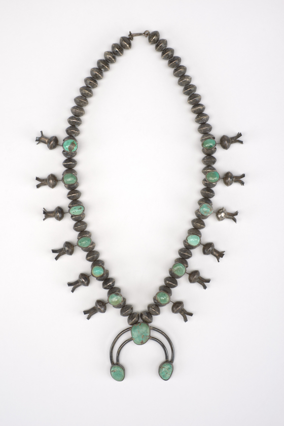 Squash blossom necklace | Denver Art Museum