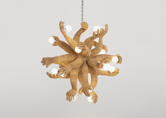 Hand Chandelier | Denver Art Museum