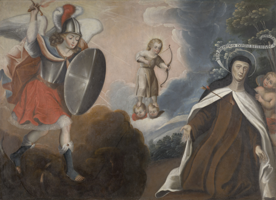 Ecstasy of St. Teresa with St. Michael the Archangel | Denver Art