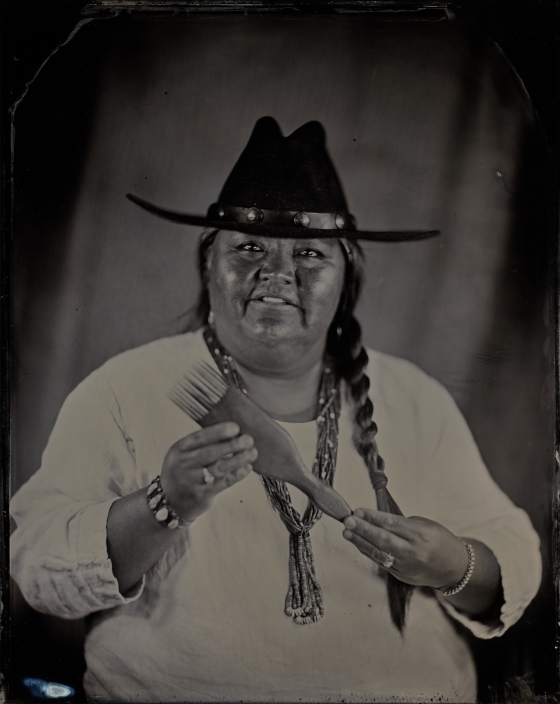 Melanie Yazzie, citizen of the Navajo Nation, Artist / Professor, Printmaking, University of Colorado – Boulder (2013), Critical Indigenous Photographic Exchange, Denver Art Museum
