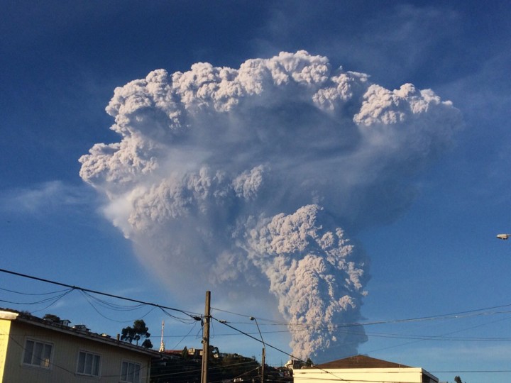 The Calbuco Volcano Erupts In Chile