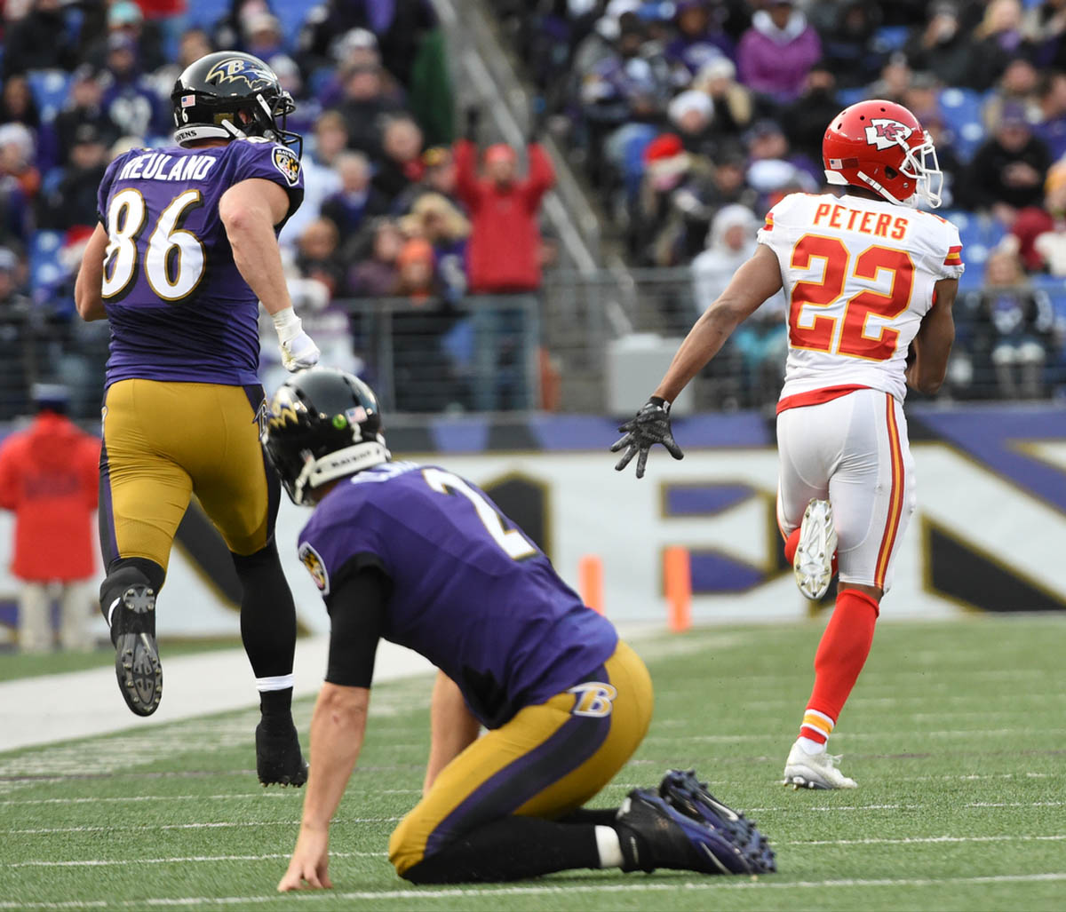 Roughcut Ravens 14 Chiefs 34