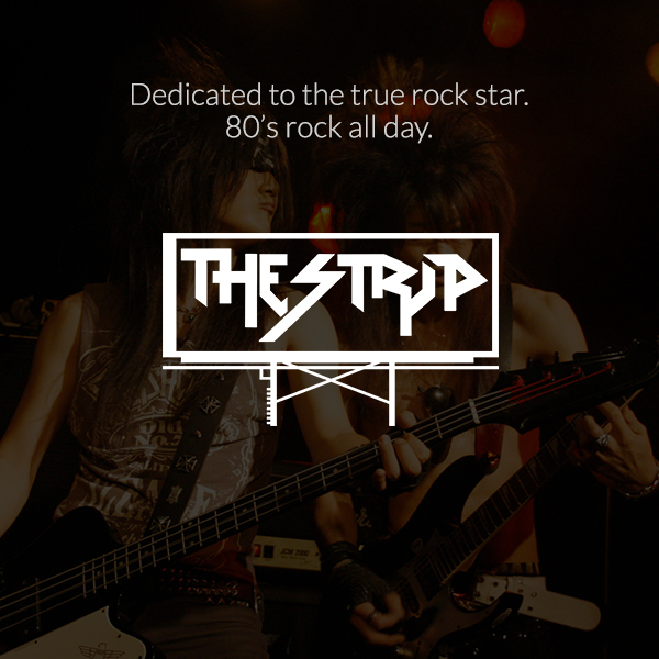 The Strip - 80's Hair Band Rock logo
