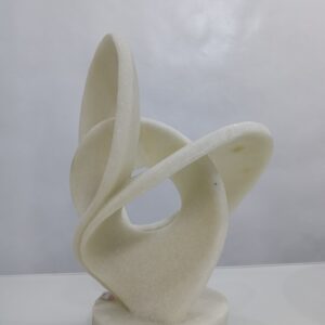 WHITE MARBLE TABLE DECOR 4612