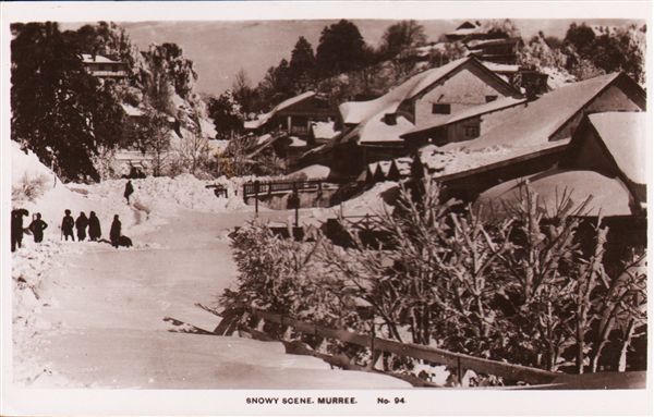 Snowy Scene, Murree. No.94