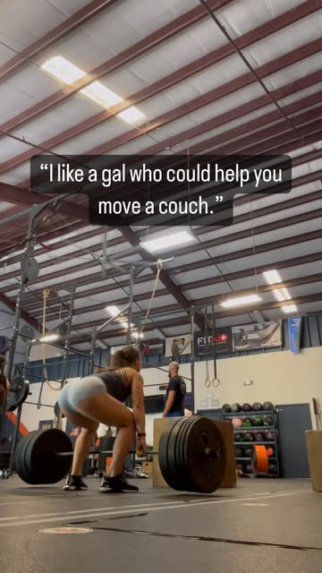 One sturdy broad. For the record I still hate deadlifts though. What’s one movement everyone else loves but you don’t?

I might not have a thigh gap but I can sure as sh*t help you move a king size mattress up a flight of stairs. Functional fitness b