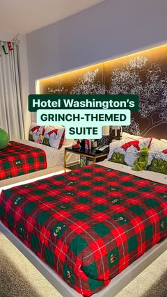 🎄Did you know the historic @hotelwashingtondc, located near the White House, has a Grinch-themed suite?

The Whoville Hideout Suite is available for guests to book December 1-31 via the hotel’s website.

ℹ️ More details:
Get in the holiday spirit wi