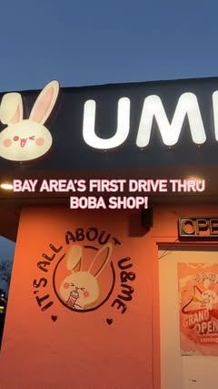 Drive Thru Boba has finally arrived to the Bay Area!

Ume Tea has opened up its first drive-thru location and I couldn’t be more excited. They have multiple locations in the Bay Area, Sacramento and Chicago. I have always been a big fan of their drin