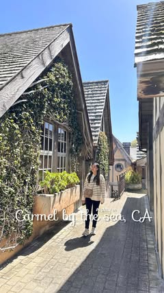 One of California’s most whimsical hidden gems is the small beach city of Carmel-by-the-Sea, known for its collection of quaint fairy tale cottages 🧚🏻‍♀️

What is better than start the day with Beignet and Hazelnut Latte from @dutchdoordonuts 
Oh y