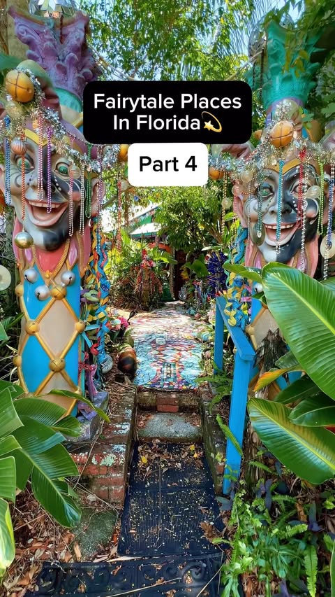 💫Whimzeyland in Safety Harbor, Florida, is truly a magical place to explore and easily earned a spot in the Fairytale Places in Florida series! 

💫Whimzeyland is located at 📍1206 3rd St. N, Safety Harbor, Florida 34695 and is a short stop (takes a
