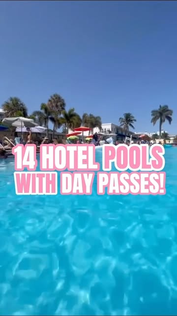 💦14 Hotels Around Tampa Bay with POOL DAY PASSES!🏖️ Def wanna save this one📩

🧐So some of the prices seemed to vary day to day and also depending on availability so 100% check before you go! 🙏

These were all the lowest prices I found, so again 