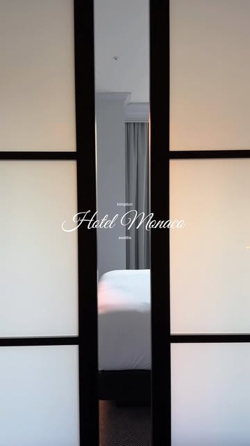 a hidden gem in the heart of downtown Seattle @monacosea 🤍 save this for your next stay #monacosea #staycation #hosted @kimpton @marinseattle