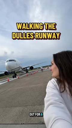 It was the 13th annual 5K/10K on the Runway at Dulles on Saturday, and I got to walk on the actual runway. It’s a yearly fundraiser for charities including @specialolympicsva #dmvlife #thingstodowashingtondc