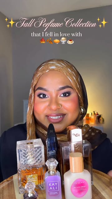 Fall perfumes that are on constant rotation🍁🍂🥧🧁🍦
@kayali @monakattan @5sensco  @lattafa_perfumes @lattafa.usa @carolinaherrera @scentgasm 
.
.
.
.
.
.
.
#perfume #fallperfume #fragrance #perfumerecommendations #gourmandperfume #floralperfume #fr