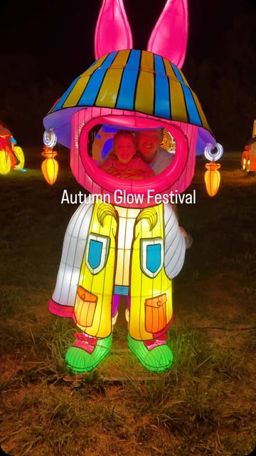 ✨Autumn Glow Festival ✨

They loved exploring all the bright lanterns, running through the arches, and snapping pics with the giant dragons 🐉

📍 Location: Brookdale Farms – 8004 Twin River Rd, Eureka, MO 63025

👤 Ages: All ages. Children 3 and und