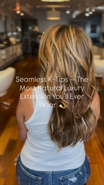 💫 Seamless K-Tips = Luxury Without Limits 💫

This isn’t your average extension install — it’s a custom, seamless K-Tip transformation designed for movement, volume, and longevity.

No glue. No tape. No damage.
Just flawless, natural hair that flows