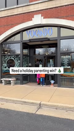 Yesterday my kids had the BEST time at Yucandu and I’m officially calling this a holiday parenting win 🎄✨

You drop them off and they turn into little creative elves 🧝‍♀️🧝‍♂️

In just THREE hours, they make and wrap three different gifts 🎁🎁🎁
No