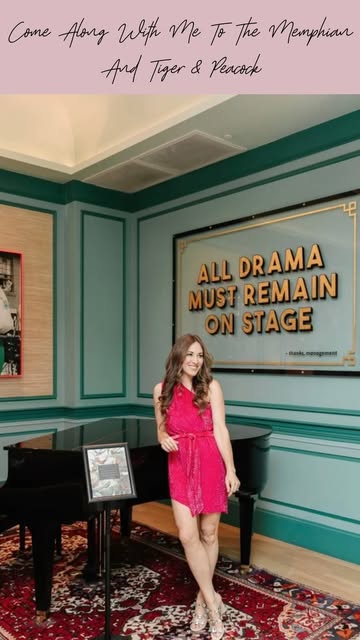 🐅 When the kids are back in school, it’s time for an adults’ night out! 🙌🏻 Come along with us for a fun little couples’ night!! Matt and I threw a fun little cocktail party at @tigerandpeacock at @theMemphianhotel last weekend, and it was such a f